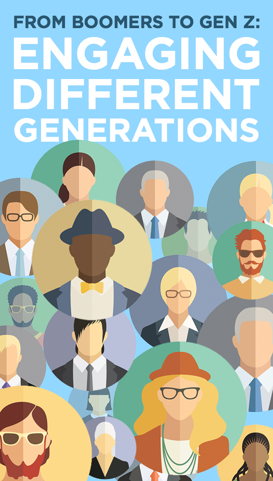 From Boomers To Generation Z: Engaging Different Generations of Employees