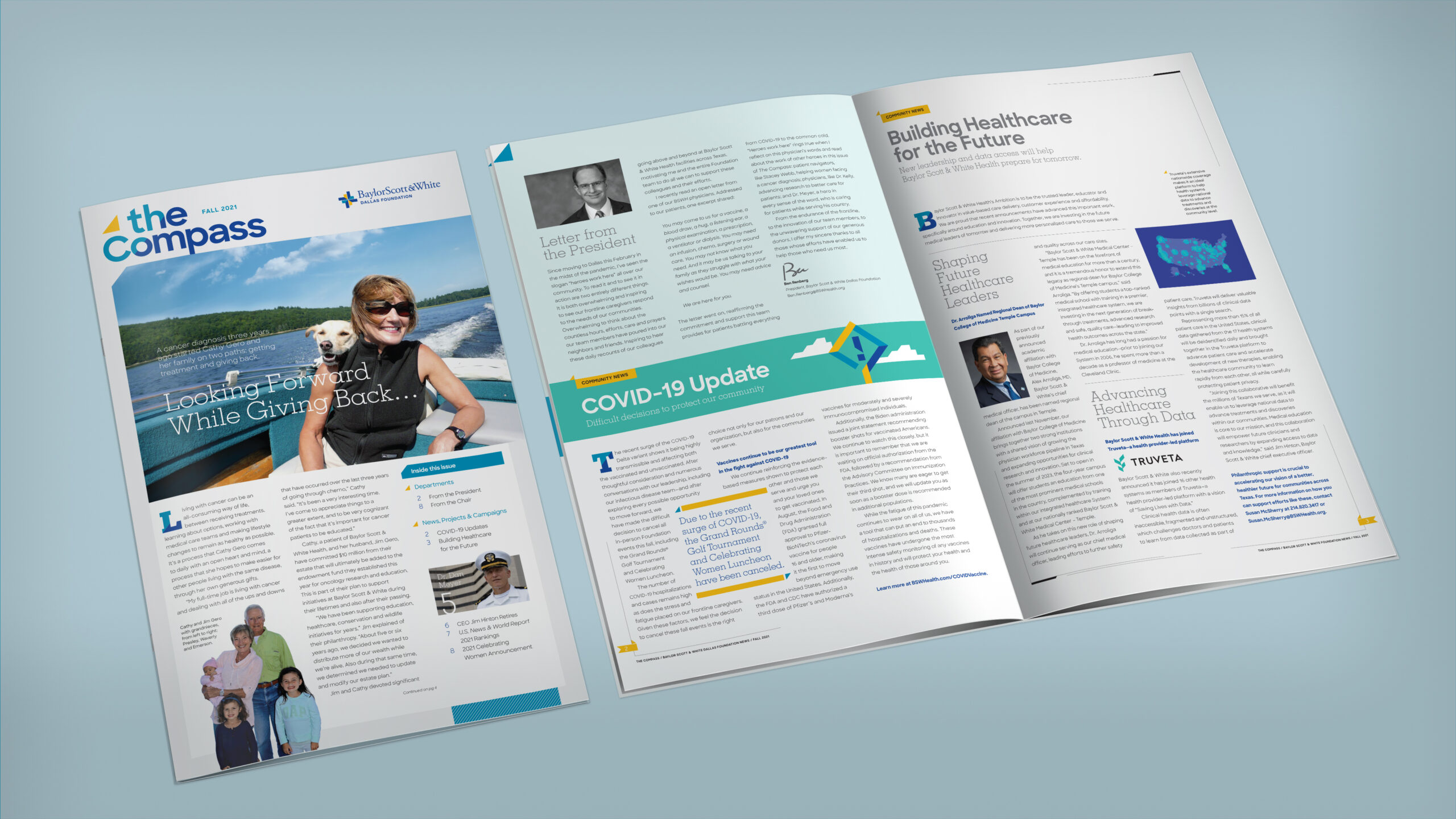 The Compass Newsletter Redesign RSW Creative