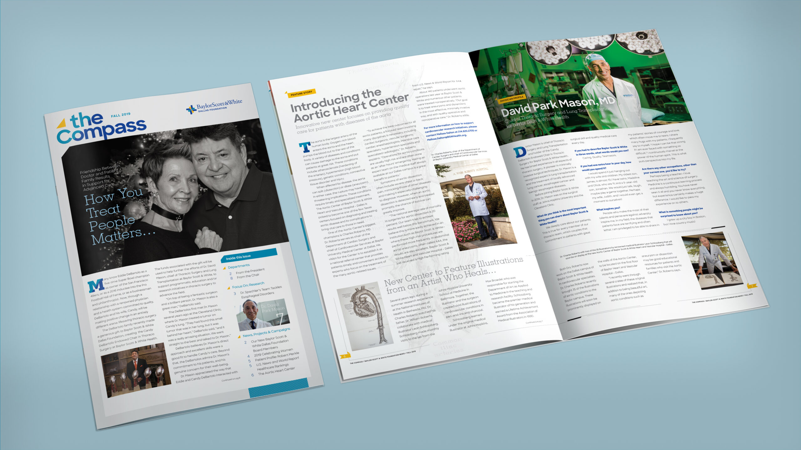 The Compass Newsletter Redesign RSW Creative